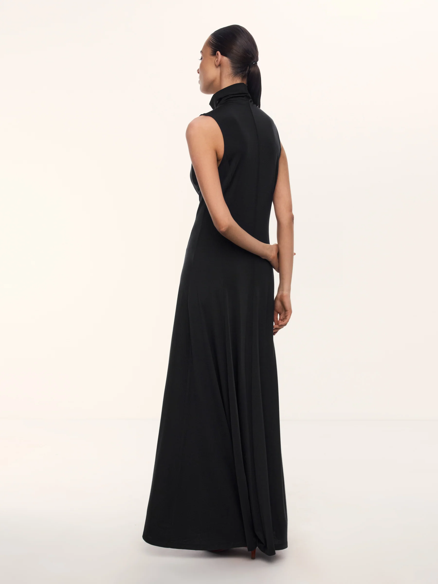 Wool-lyocell dress - Image 4