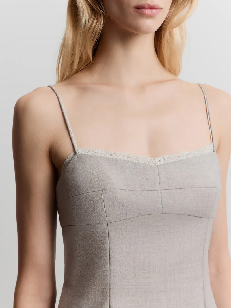 Wool-silk dress - Image 4