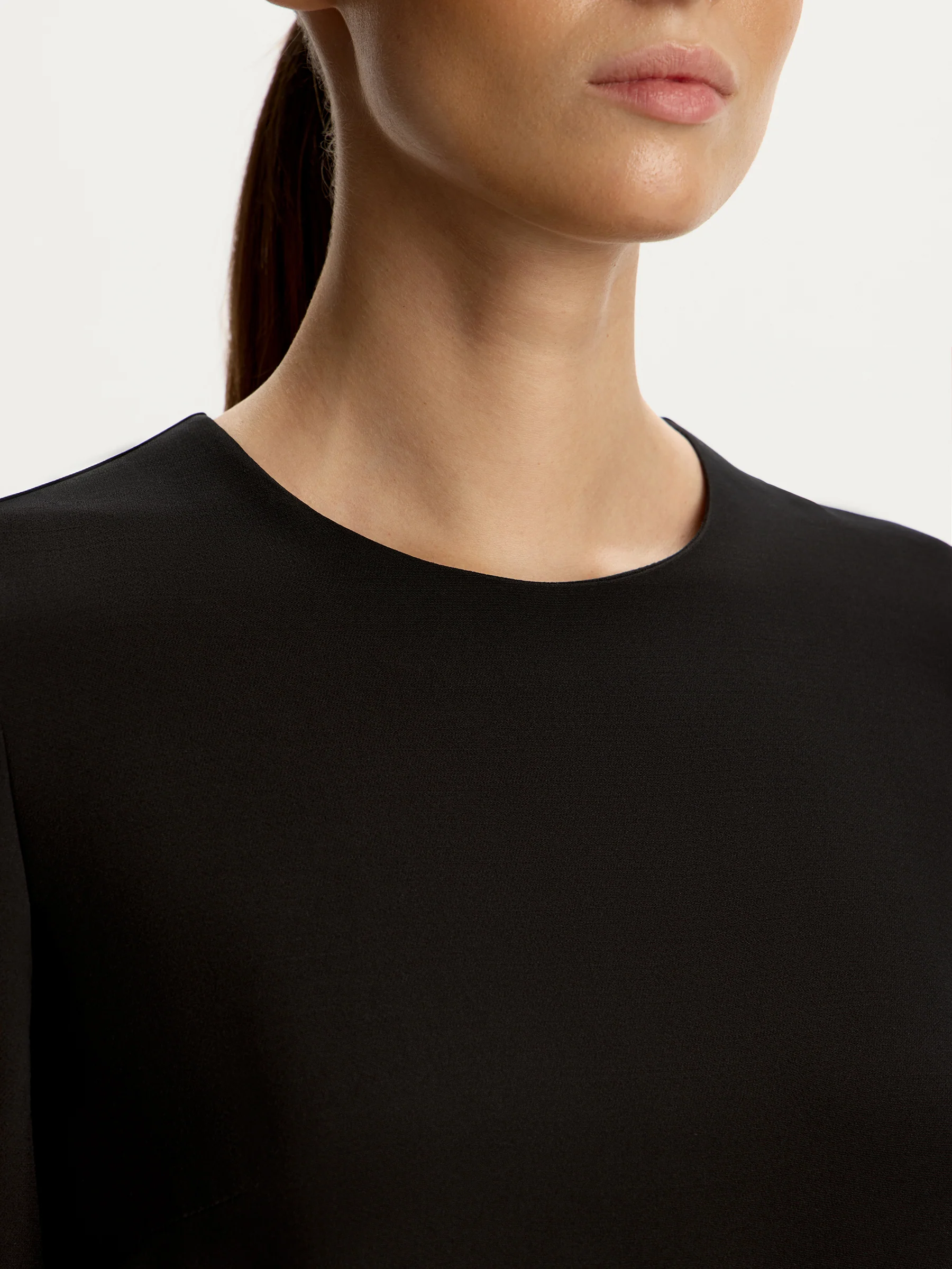 Wool-silk maxi dress - Image 4