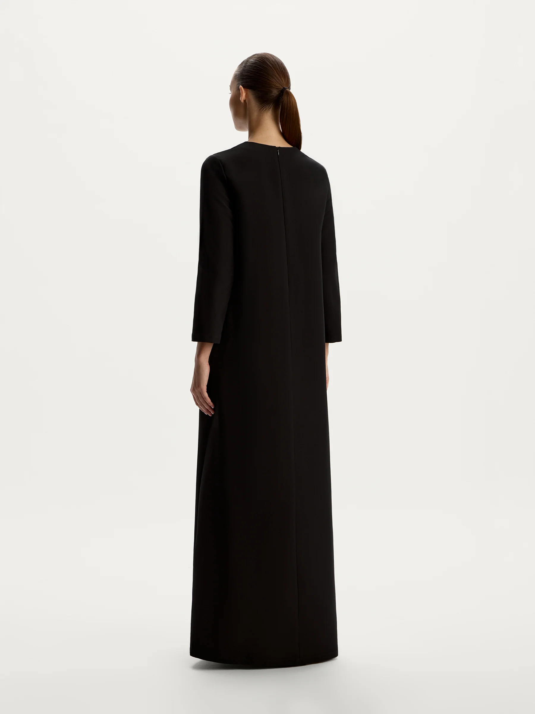 Wool-silk maxi dress - Image 6