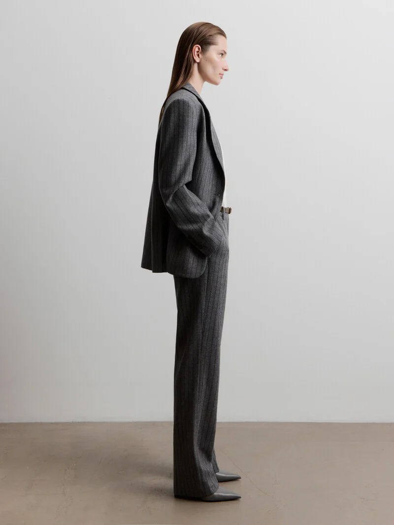 Wool-silk trousers - Image 2