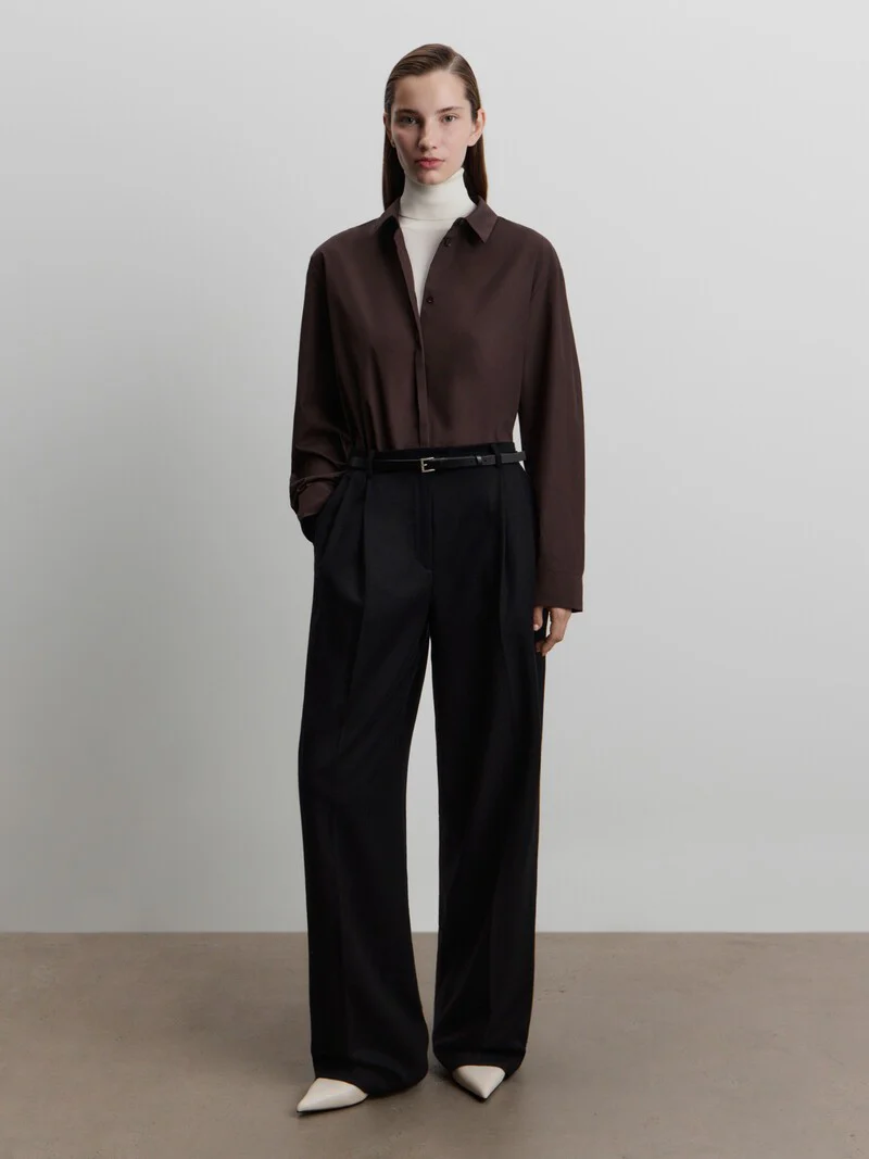 Wool trousers